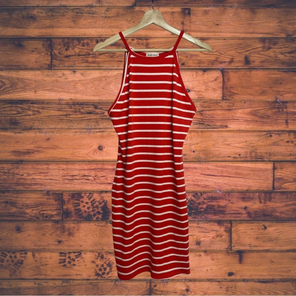 5 for $25🔥Derek Heart‎ Striped Ribbed Sundress Juniors XL Summer Dress